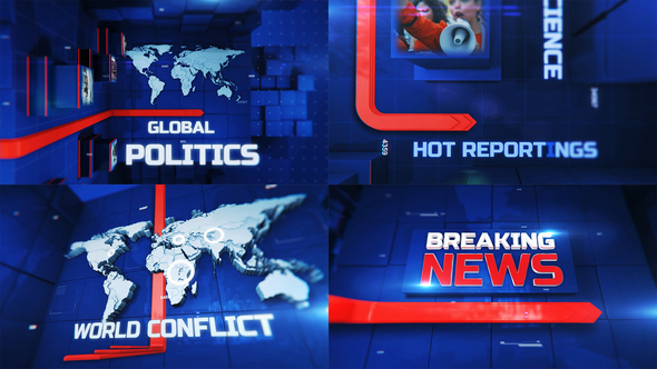 tv broadcast news packages videohive free download after effects template